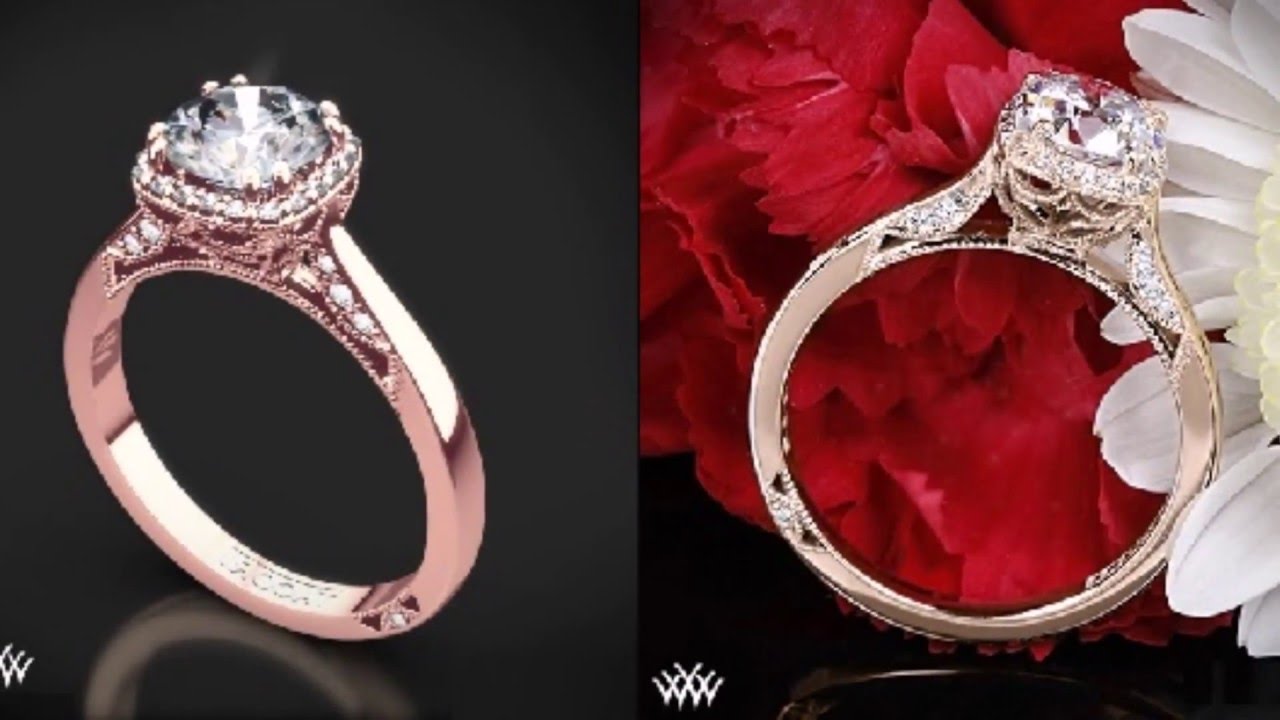  TOP  10 BEST  ROSE  GOLD  ENGAGEMENT  RING  2019 YouTube