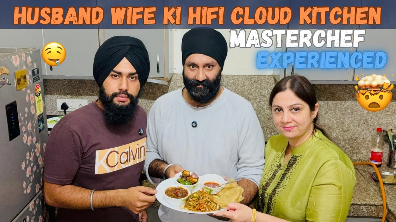  Husband Wife Ki HiFi Cloud Kitchen||Masterchef Experienced|| Street Food India