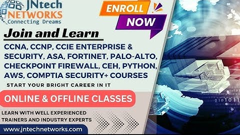 JNTECH NETWORKS   #ccna #ccnp #ceh #ccie #firewall #fortinet #paloaltofirewall #python #wireshark
