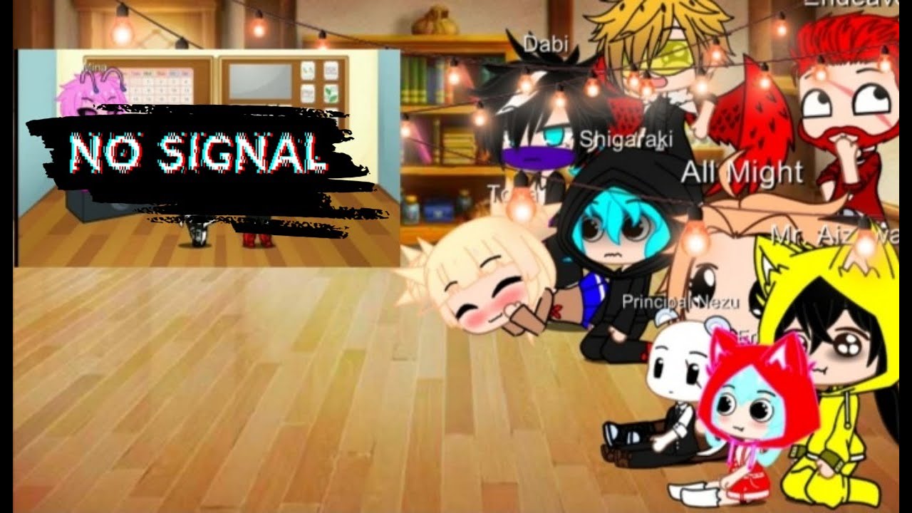 Pro heroes and LOV react to something...!?//bnha