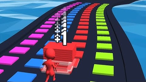 Stack Color 🌈🌈All Levels Gameplay Walkthrough Android, ios Game New Update - 458