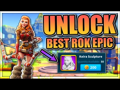 Keira epic commander guide with unlock in Rise of Kingdoms (rok)