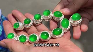 翡翠公盘价值过千万的毛料，真的是源头价吗？#翡翠 #jade #翡翠原石