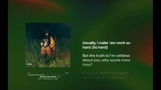 SZA - Diamond Boy (Lyrics)