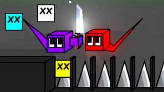 Cube Battle: The Extreme Spike Survival Race!