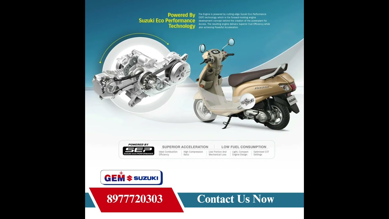 Suzuki Access 125 Ride Connect TFT Edition 😍 | Now Available at GEM Suzuki