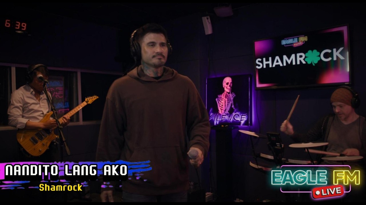 Watch SHAMROCK | NANDITO LANG AKO | EAGLE FM 95.5 LIVE on YouTube Watch SHAMROCK | NANDITO LANG AKO | EAGLE FM 95.5 LIVE on YouTube