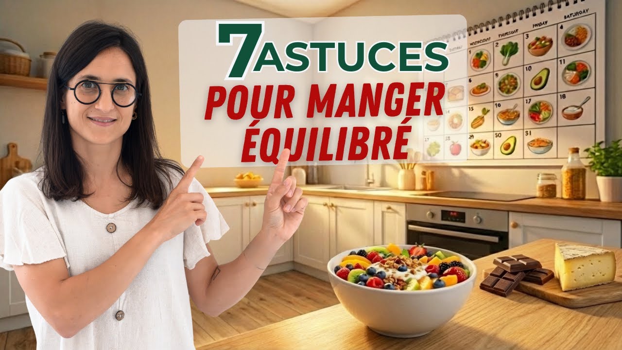 MANGER SAINEMENT : 7 ASTUCES pour se faire PLAISIR (sans restriction)