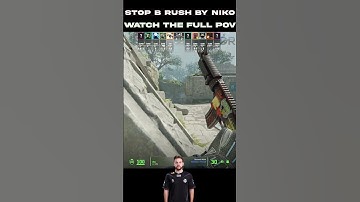 How to stop B rush on ancient by niko  #cs2 #csgo #grandfinal #esports #counterstrike #faceit10lvl
