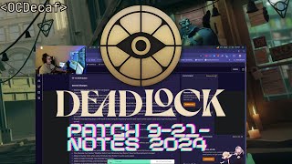 Deadlock Patch Notes | 9-12-24