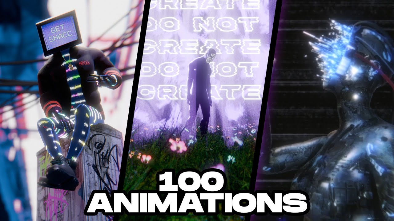 100 Animations made in 100 Days. - YouTube