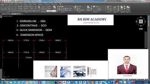 AUTOCAD DIMENSION - DBA , DCO , QDIM AND DIMENSION SPACE