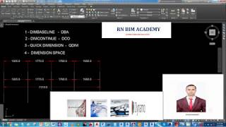 AUTOCAD DIMENSION - DBA , DCO , QDIM AND DIMENSION SPACE
