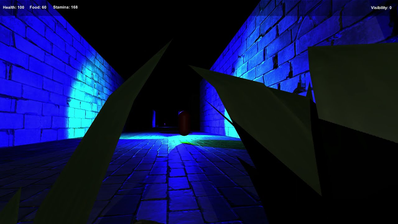 Stealth Maze Tech Demo 2 - Stealth Horror Gameplay No Commentary