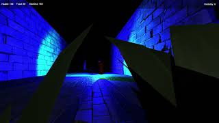 Stealth Maze Tech Demo 2 - Stealth Horror Gameplay No Commentary