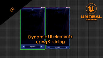 Create great scalable UI using 9 slice - Unreal Engine 5