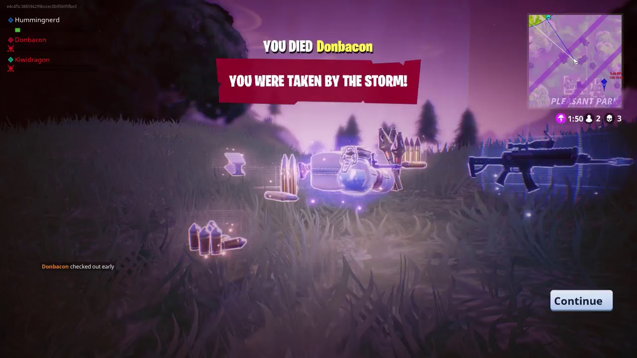 DonBacon Playing Fortnite live