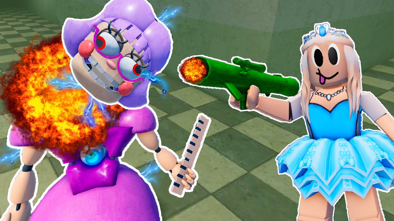 Roblox - A PROFESSORA ASSUSTADORA VOLTOU (Escape Miss Ani-Tron´s Detention)