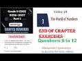 End of chapter Exercises Qtns 6-12|chapter 3 The world of Numbers|class9 ganitamanjari|malayalam V18