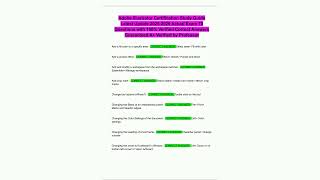 Adobe Illustrator Certification Study Guide Latest Update 2025 2026 Actual Exam 70 Questions with 10