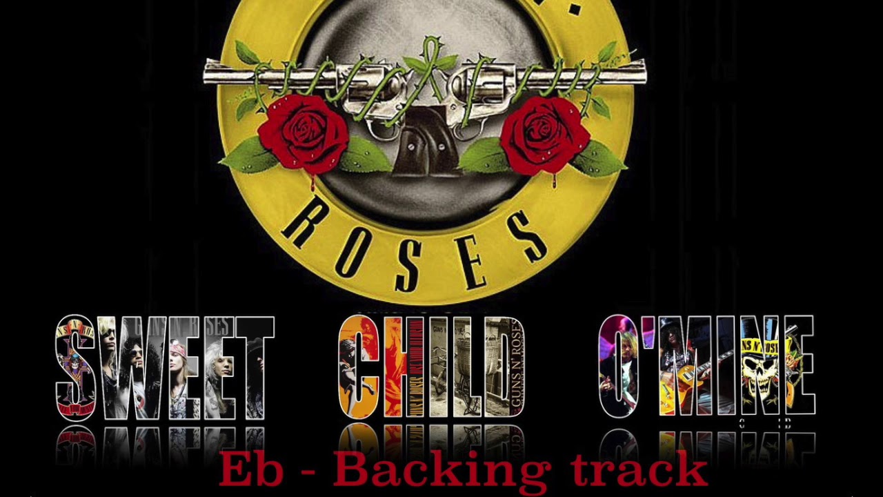 Sweet child o'mine (Eb tuned) backing track -Guns N Roses