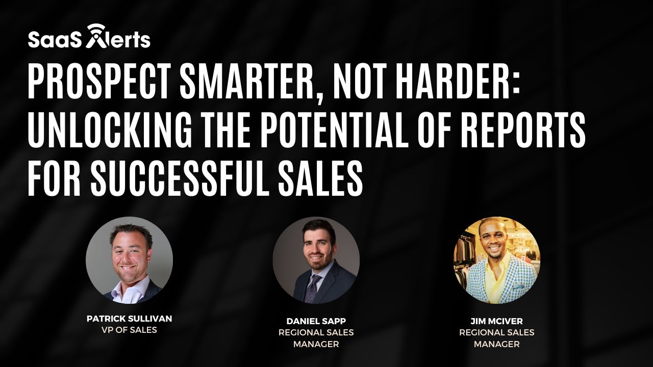 Webinar - Prospecting Smarter, Not Harder