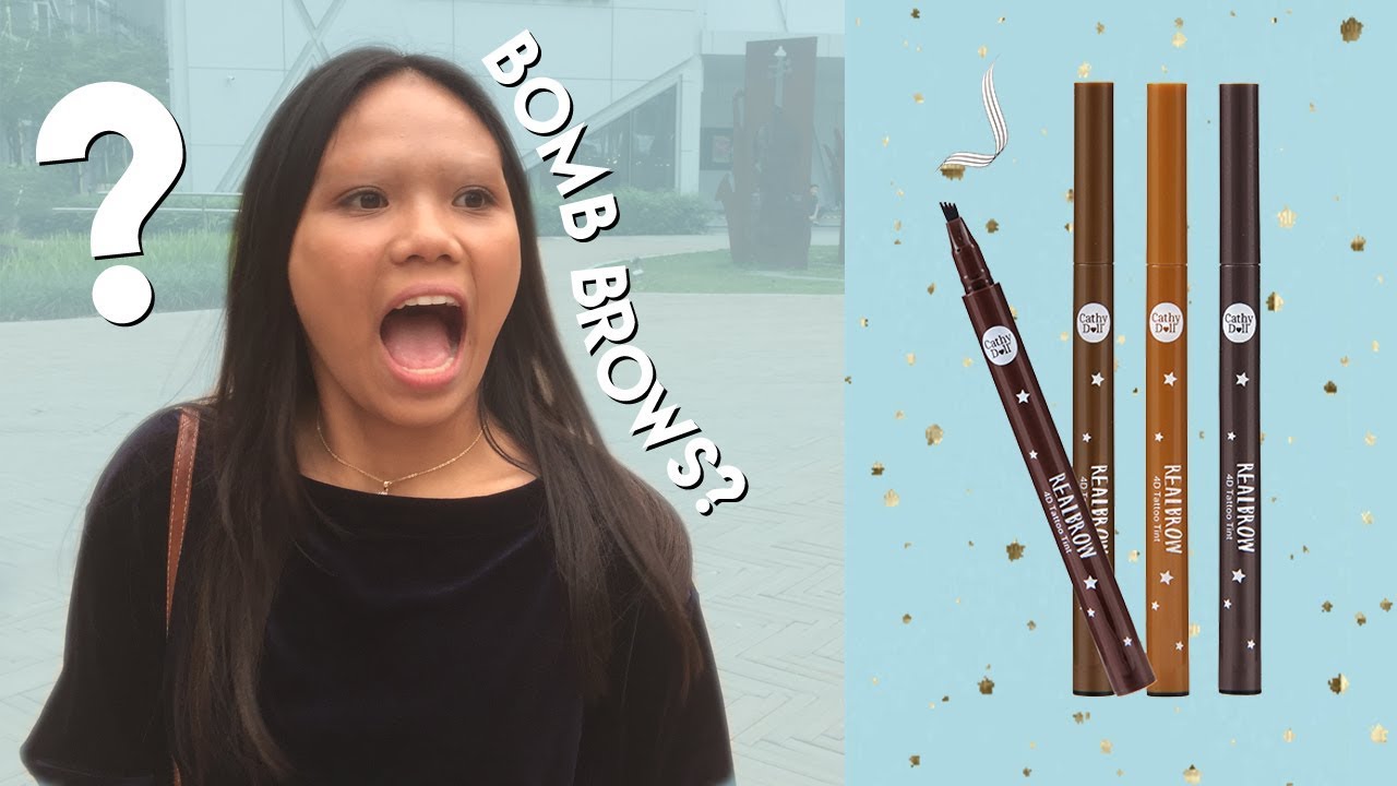 Real Brow 4D Tattoo Tint Review 😱 | 