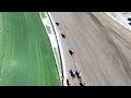 Drone Footage - Shady Stripes Wins Race 6 on Sunday, June 14 at Santa Anita Park