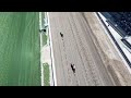 Drone Footage - Shady Stripes Wins Race 6 on Sunday, June 14 at Santa Anita Park