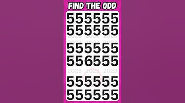 Find The Odd Number Out Quiz #9 | Odd number quiz | Can You Find the Odd One? #oddoneout #riddles