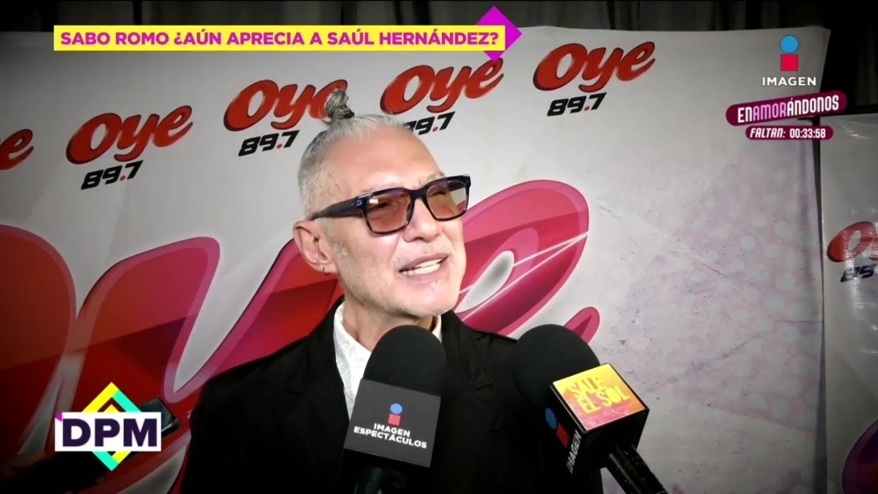Sabo Romo confiesa si aún aprecia a Saúl Hernández pese a haberlo sacado de Caifanes | DPM