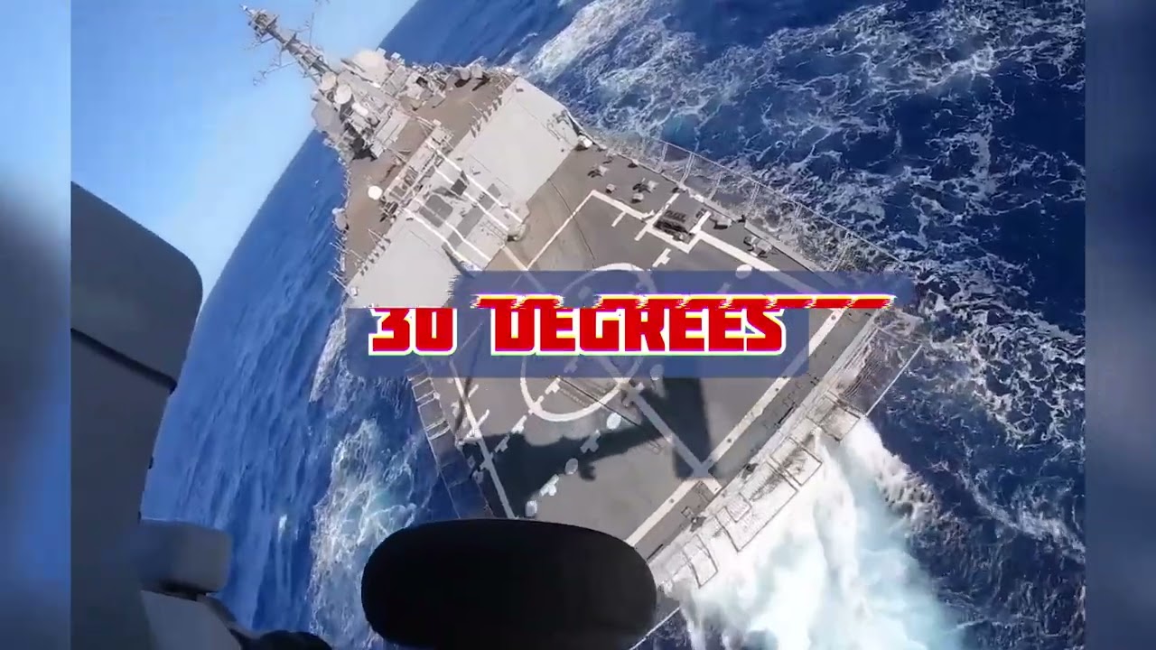 How helicopters land in storm seas s2 | Cash cow