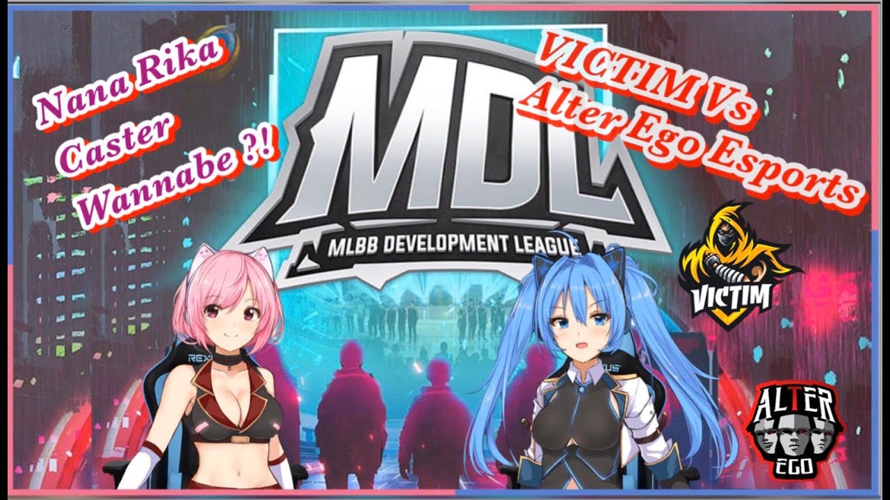 NANARIKA MAU JADI CASTER MOBILE LEGENDS ?! | MDL VICTIM VS