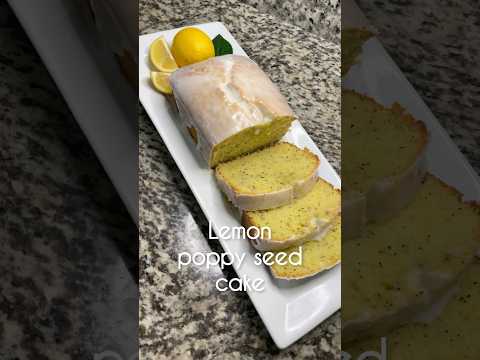Lemon Poppy Seed Cake 