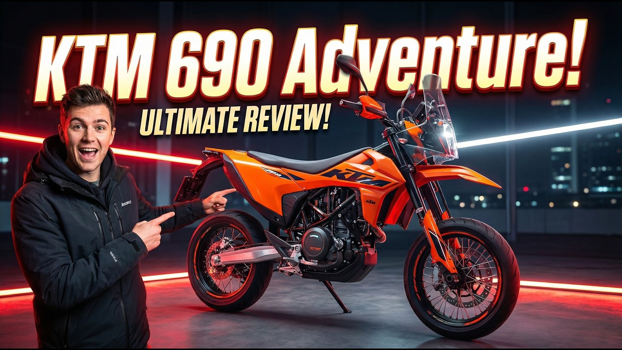 The All-New 2026 KTM 690 Adventure Has Been Launched!! Check Out the ...