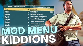 Best GTA 5 Mod Menu PC (2026) / Free Kiddions Cheat, Money Hack, Online Mods / Download Tutorial