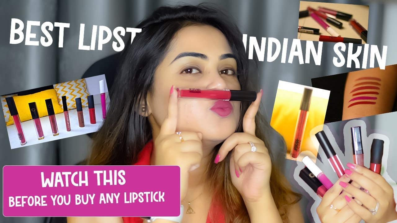 Top Lipstick Shades for Indian Skin Tones Best Lip Color Guide YouTube