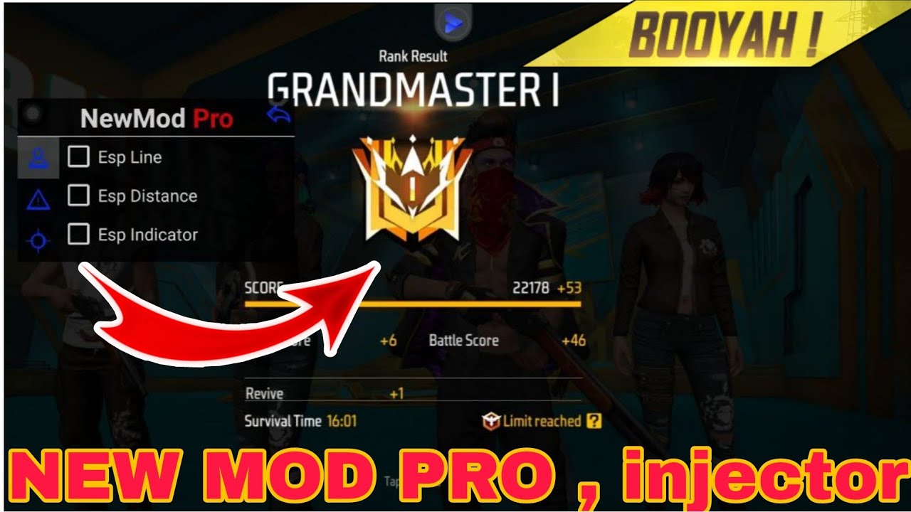 FREE FIRE NEW MOD INJECTOR, BEST RANKING HACK FOR FREE FIRE | FREE FIRE ...