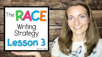 RACE Writing Strategy Lesson 3: Write R and A