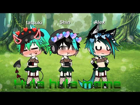 Hula Hula meme //Gacha life//