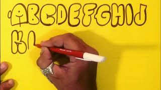 Fancy letters - How to write stylish capital alphabets a to z /All English Alphabet letters