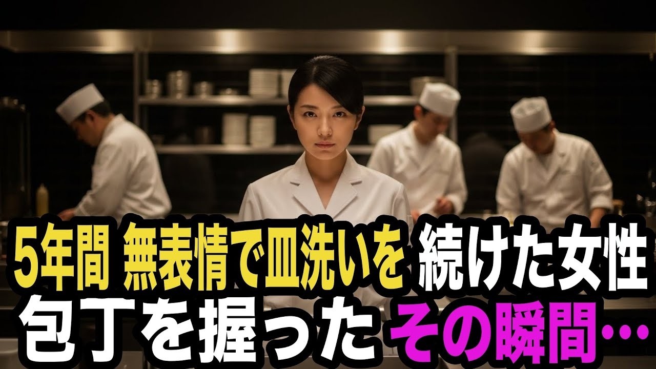 お前は裏方がお似合いだ」高級レストランでオーナーシェフに罵倒され続けた皿洗い女性。ミシュラン調査員が訪れた日、倒れたシェフの代わりに包丁を握ると、厨房に衝撃が走った