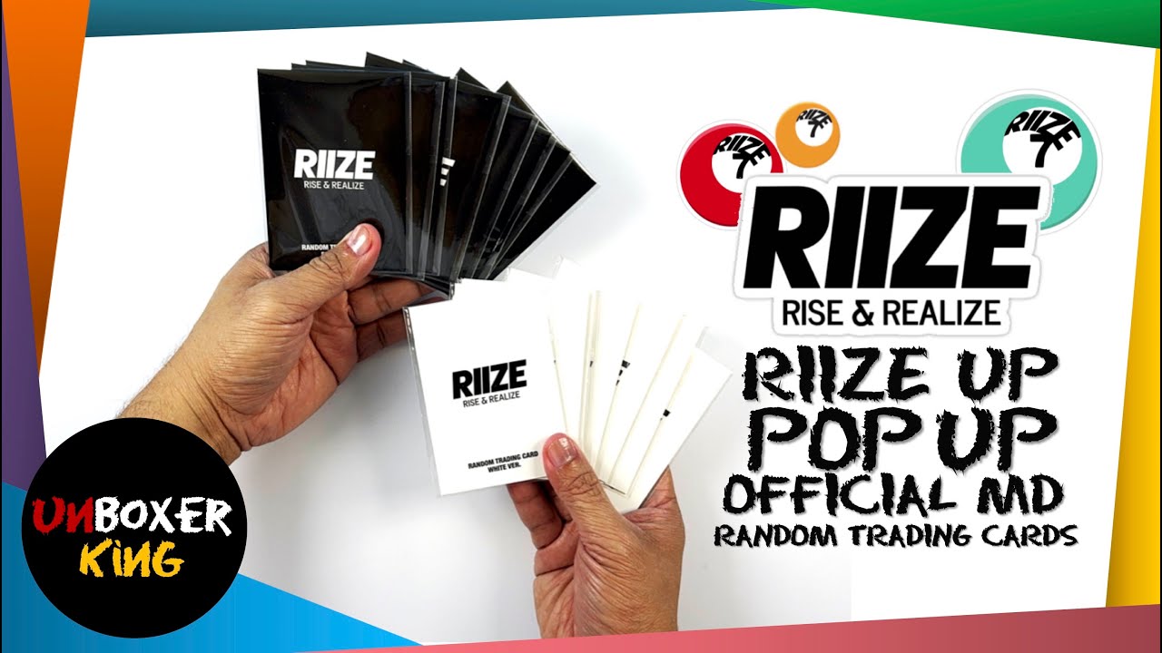 RIIZE || RIIZE UP @ SEOUL POP UP STORE || RANDOM TRADING CARDS