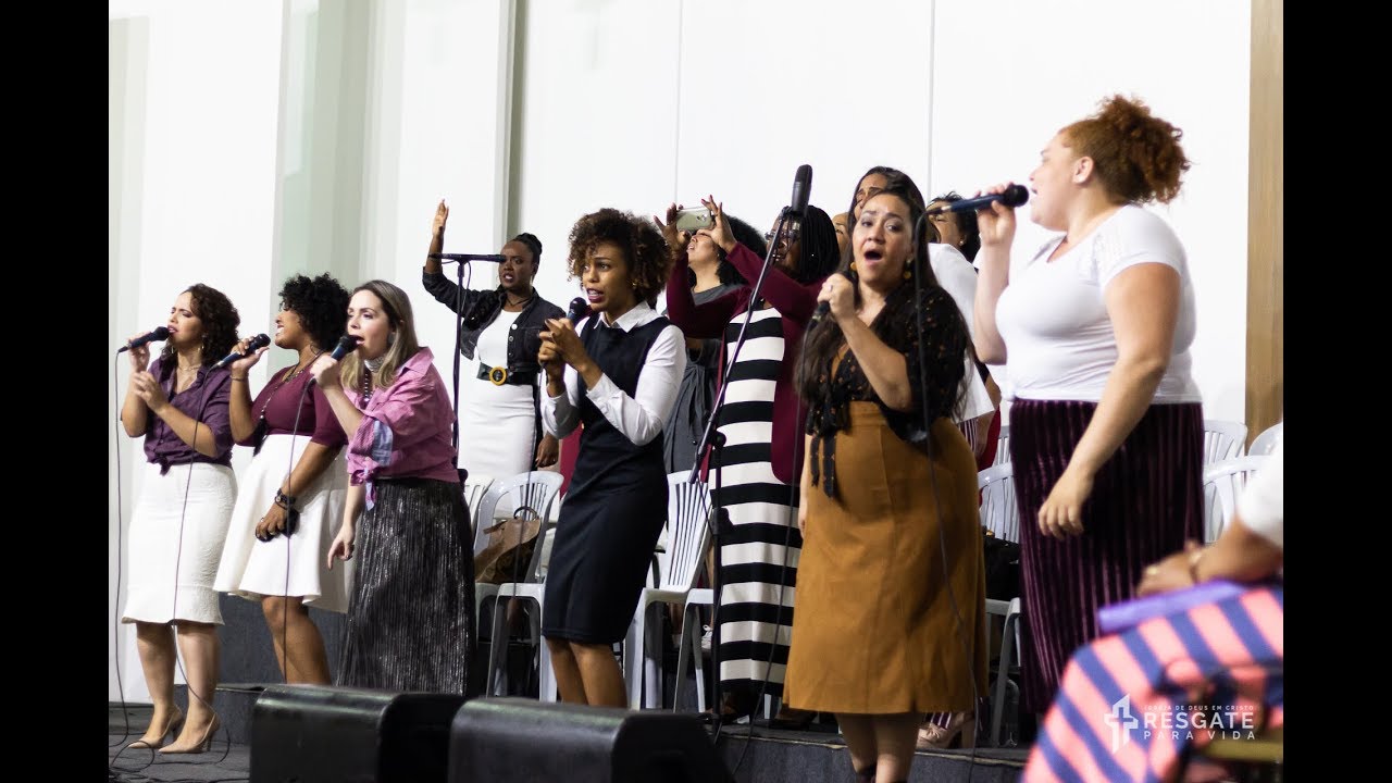 Grupo de Louvor - Poderoso é O Senhor - Culto de Mulheres - 15/09/2019 ...