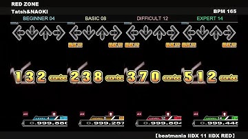 【IIDX 11 IIDX RED】RED ZONE【DDRxTargon Stepmania EDIT charts】