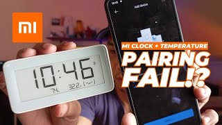 Pairing fail!? Fix Mi Temperature & Humidity Monitor Digital Clock -  POCO C65 camera test (main)