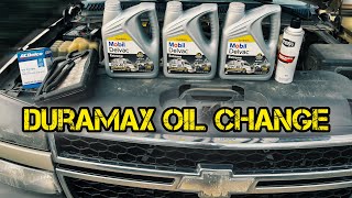How to change the oil in your 6.6 Duramax and what oil and filter to use🔧