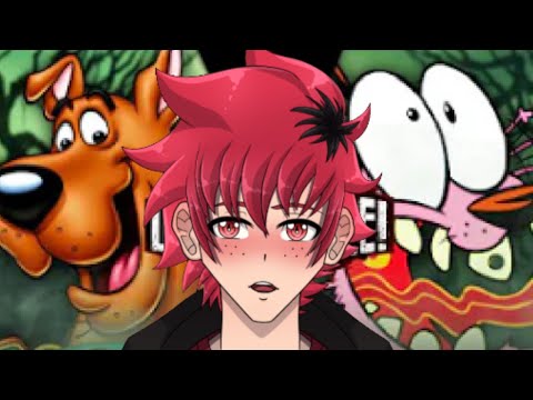 WHOSE THE BEST DOGGO | DEATH BATTLE SCOOBY-DOO VS COURAGE THE COWARDLY DOG REACTION | Vtuber Reacts