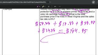 Ch. 6-2 Total Purchase Price