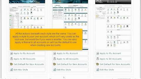 How to change Cpanel